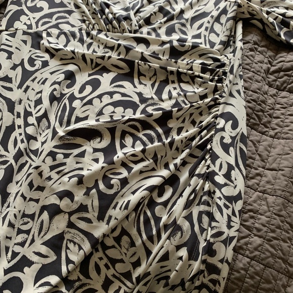Ralph Lauren V neck faux wrap dress - Picture 6 of 7